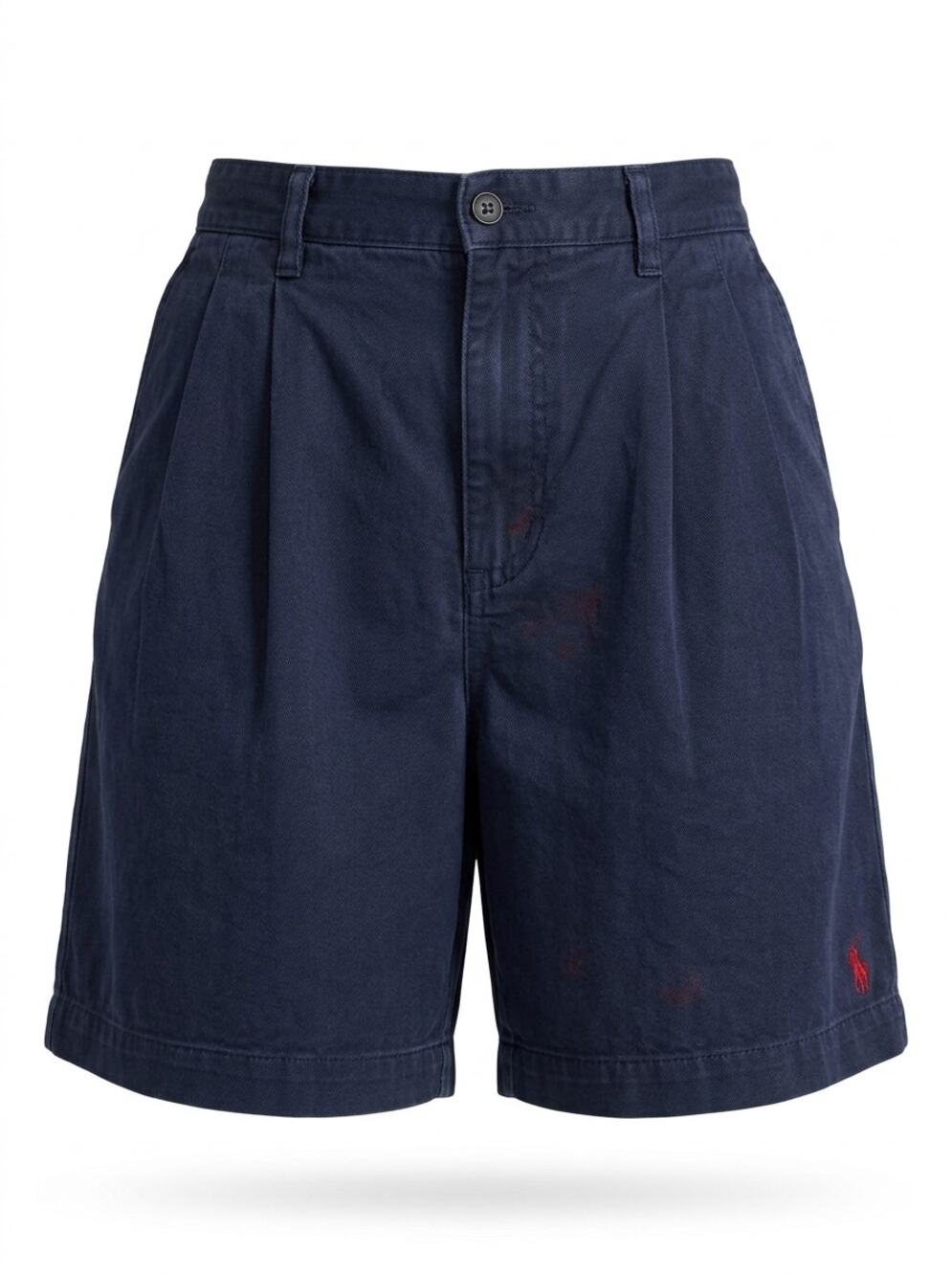 Polo Ralph Lauren Pleated Front Chino Shorts Women See Measurements